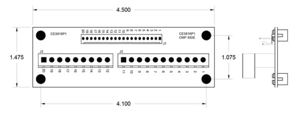 TH3816SC | TERMINAL STRIP
