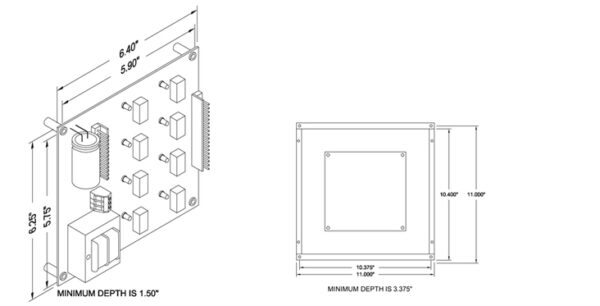 HMRMB-X | PUSHBUTTON RELAY BOARD