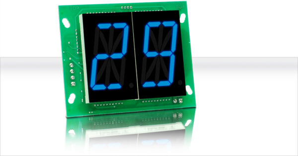 LO220-X - MO220-X | 2 LED DISPLAY