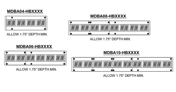 MDBAXX-HBXXXX | SCROLLING MESSAGE DISPLAY