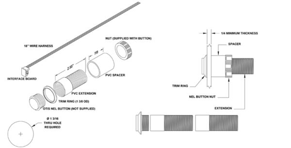 ONEL-1 | NEL BUTTON EXTENDER