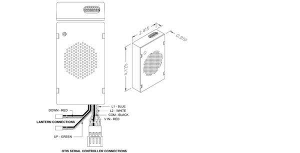 OS3518-XX | ARRIVAL GONG / LANTERN DRIVER