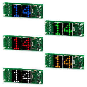 DH220-XXXXX | 2 inch Characters Dot Matrix Digital Indicator
