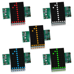 EH130-XXXXX | 75mm Dot Matrix [3"] Character  160mm W x 60mm H x 44.5mm D 