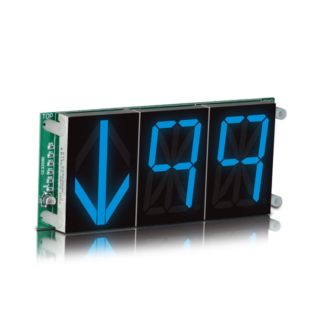 MH222E-XXXX | 2.2 Inch Characters 2.5 Inch Arrow RDI 6.496"W x 2.756"H x 1.50"D Horizontal - Image 5