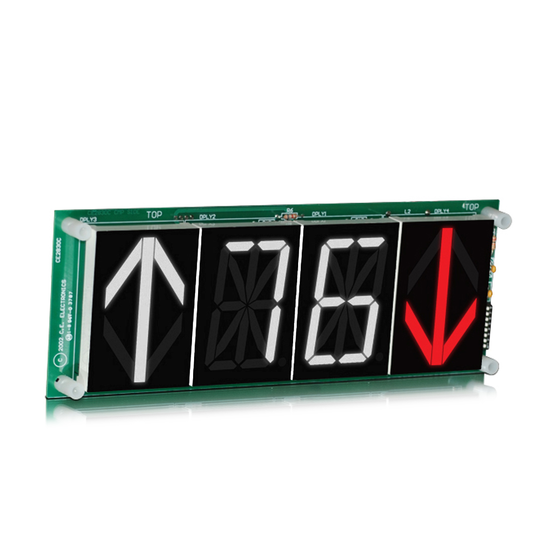 MH522-XXXX | 2.2 Inch Characters 2.5 Inch Arrow RDI ( SPECIAL ORDER ) Horizontal 8.61"W 3.20"H x 1.75"D - Image 2