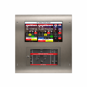 MBS300-XX | MaxBank Lobby Panel System 18.5 inch Screen Single Point Visual Status of 10-24 Cars